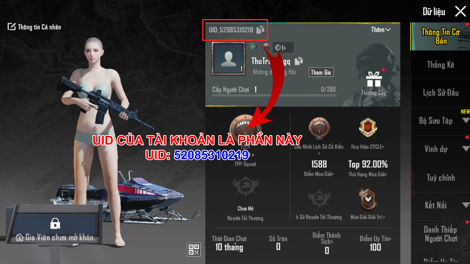 Hướng dẫn lấy UID PUBG Mobile